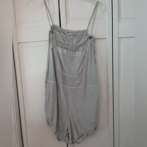 Billabong light blue overalls